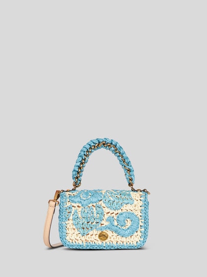 MINI WOVEN RAFFIA BOND BAG