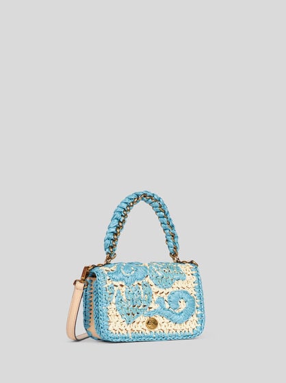 MINI WOVEN RAFFIA BOND BAG