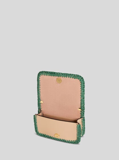 MINI WOVEN RAFFIA BOND BAG