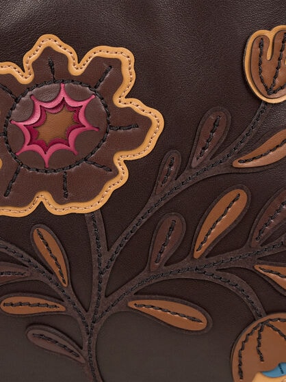 SMALL KALISPERA BAG WITH EMBROIDERY AND FRINGING