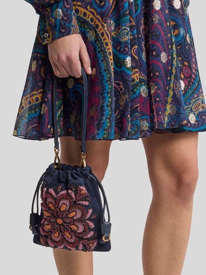 SMALL KALISPERA BAG WITH EMBROIDERY