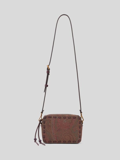 ARNICA 1984 PAISLEY CROSSBODY BAG WITH THREADING