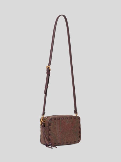 ARNICA 1984 PAISLEY CROSSBODY BAG WITH THREADING