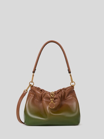 BORSA VELA BLOSSOM PICCOLA IN PELLE SFUMATA