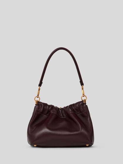 SMALL VELA BLOSSOM BAG IN NAPPA LEATHER