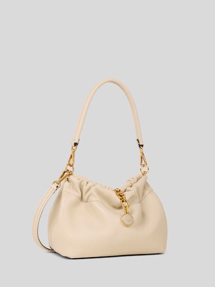 SMALL VELA BLOSSOM BAG IN NAPPA LEATHER