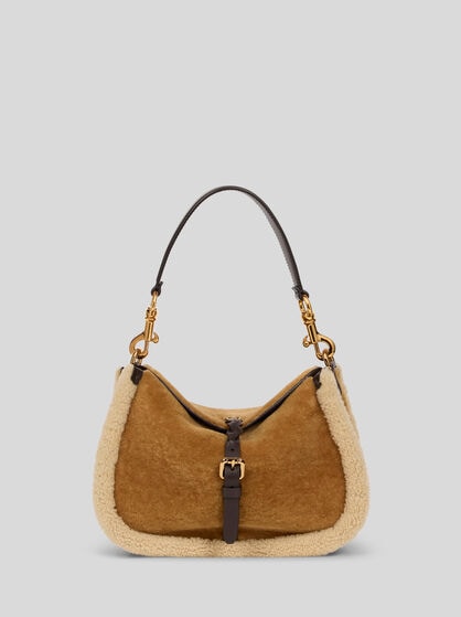 MEDIUM SHEARLING PONY BAG
