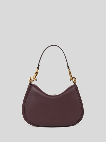 MEDIUM LEATHER PONY BAG