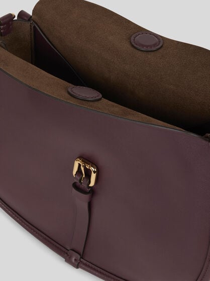 MEDIUM LEATHER PONY BAG