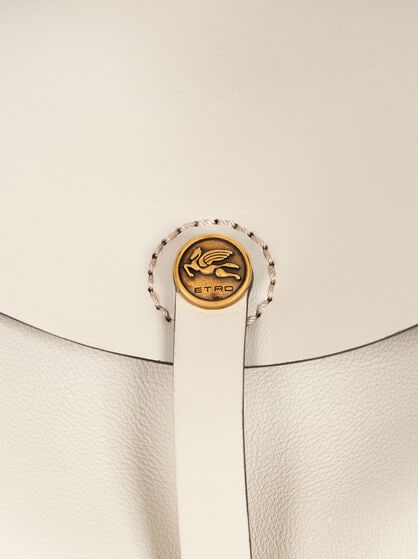 MEDIUM LEATHER PONY BAG