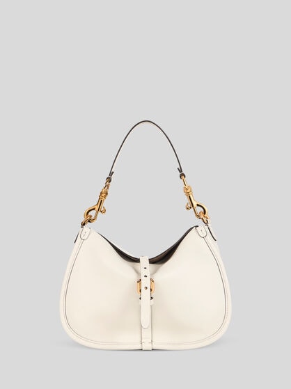 MEDIUM LEATHER PONY BAG