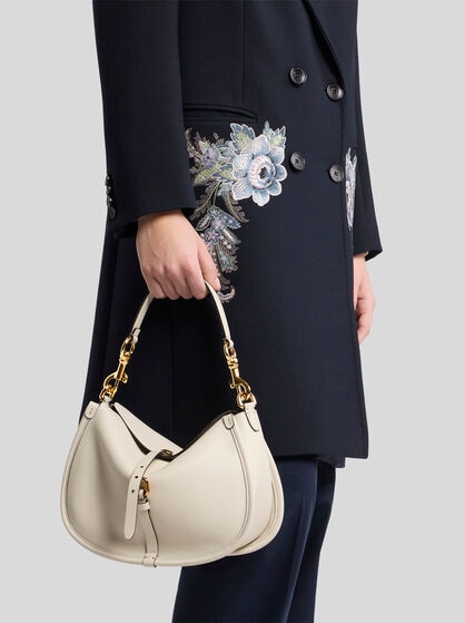MEDIUM LEATHER PONY BAG