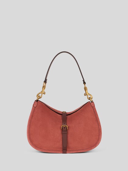 TASCHE PONY MITTELGROSS AUS VELOURSLEDER