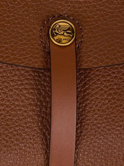 MEDIUM LEATHER PONY BAG