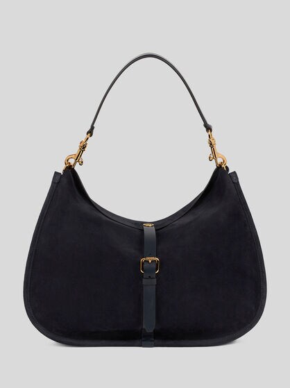 MAXI SUEDE PONY BAG