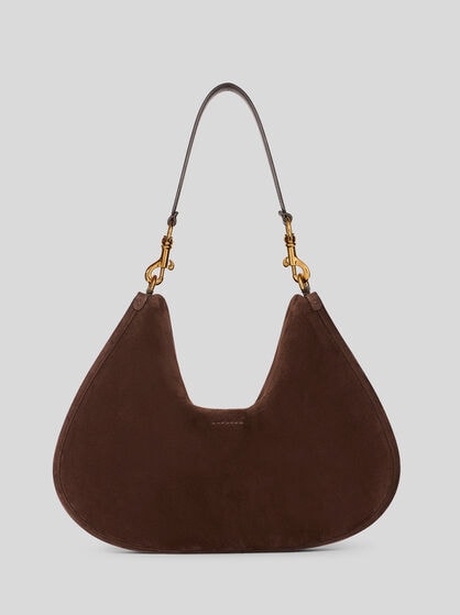 MAXI SUEDE PONY BAG