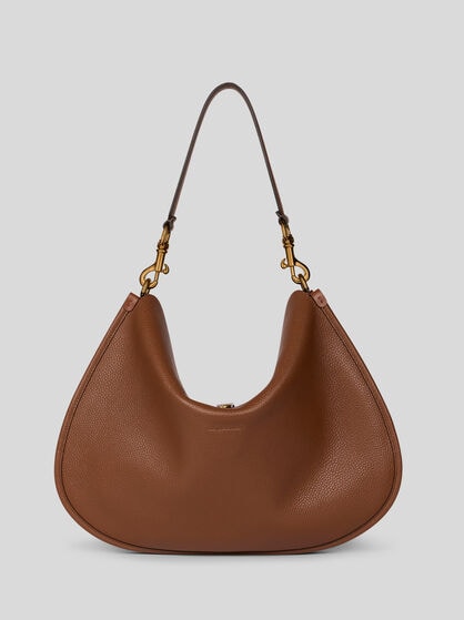 MAXI LEATHER PONY BAG