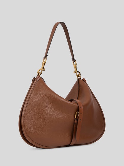 MAXI LEATHER PONY BAG