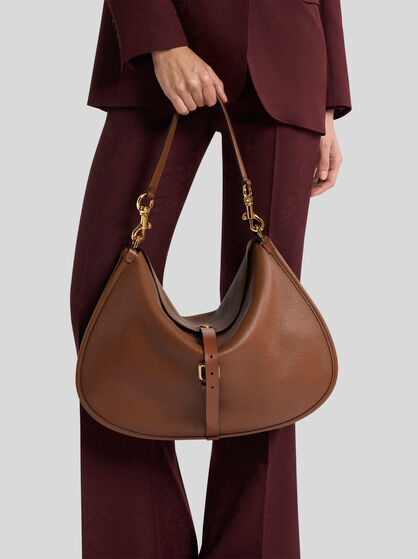 MAXI LEATHER PONY BAG