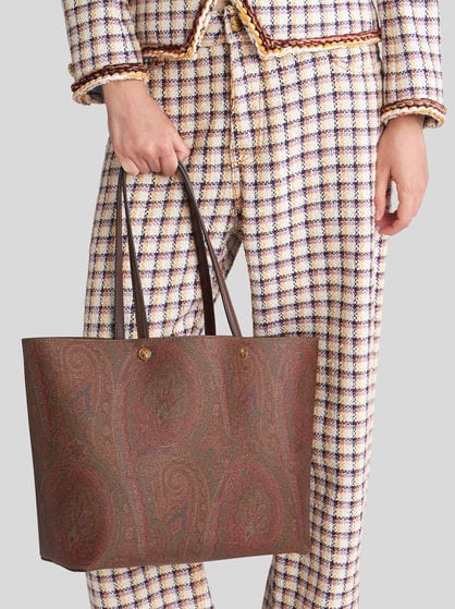 LARGE ETRO ESSENTIAL ARNICA BAG WITH CLUTCH
