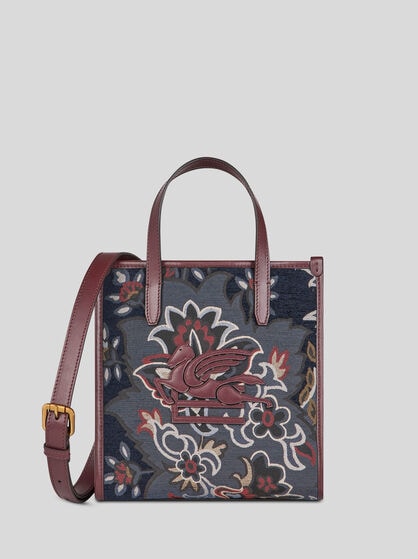 SMALL JACQUARD LOVE TROTTER BAG