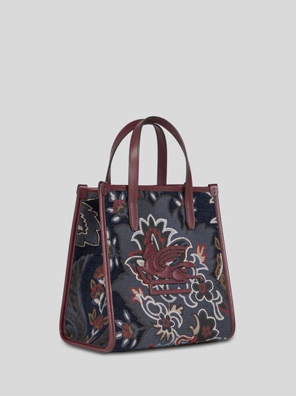SMALL JACQUARD LOVE TROTTER BAG