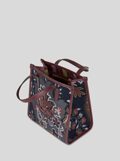 SMALL JACQUARD LOVE TROTTER BAG