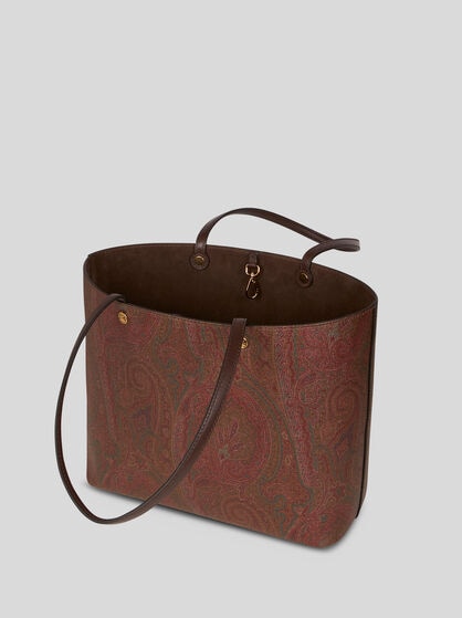 ETRO ESSENTIAL MEDIUM PAISLEY TOTE BAG