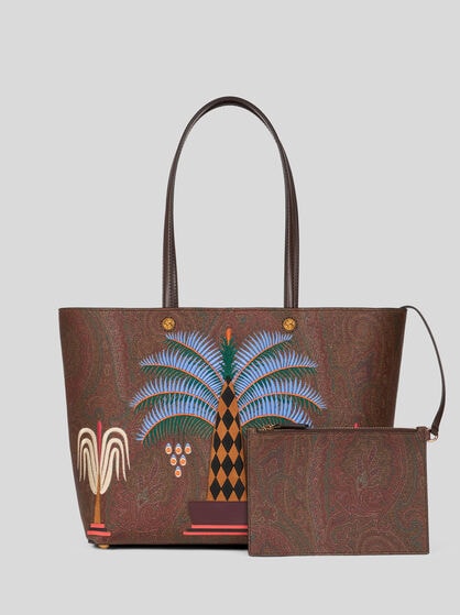 MITTELGROSSE TASCHE ETRO ESSENTIAL X AGOSTINO IACURCI IN ARNICA