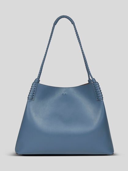 MEDIUM LIBRA TOTE BAG IN LEATHER