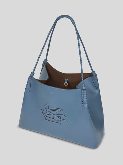 MEDIUM LIBRA TOTE BAG IN LEATHER