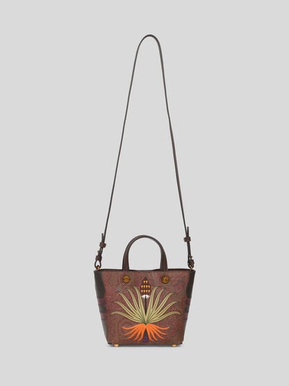 MINI-SHOPPER ETRO X AGOSTINO IACURCI IN ARNICA