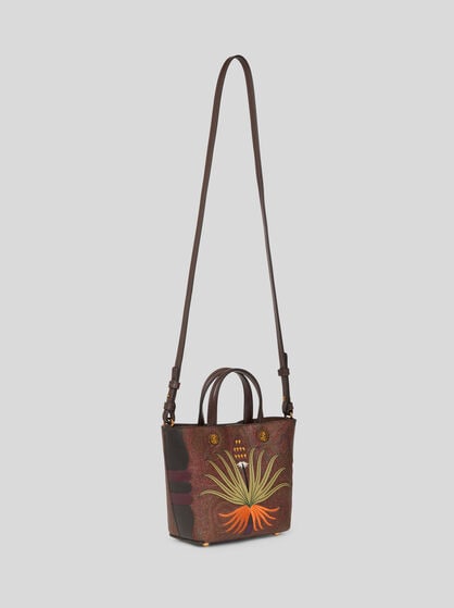 MINI-SHOPPER ETRO X AGOSTINO IACURCI IN ARNICA