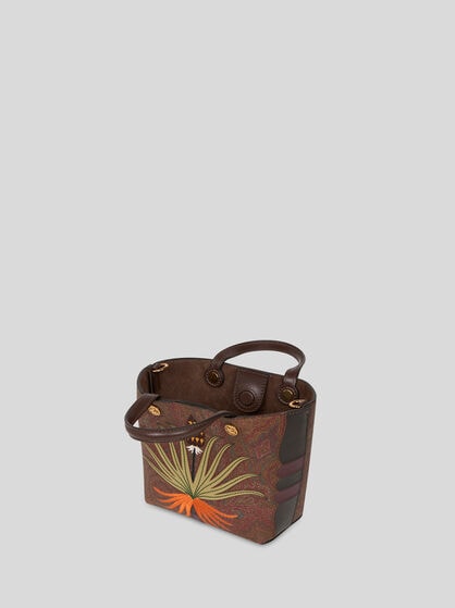 MINI-SHOPPER ETRO X AGOSTINO IACURCI IN ARNICA