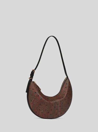 SMALL ETRO ESSENTIAL ARNICA HOBO BAG WITH RHINESTONES