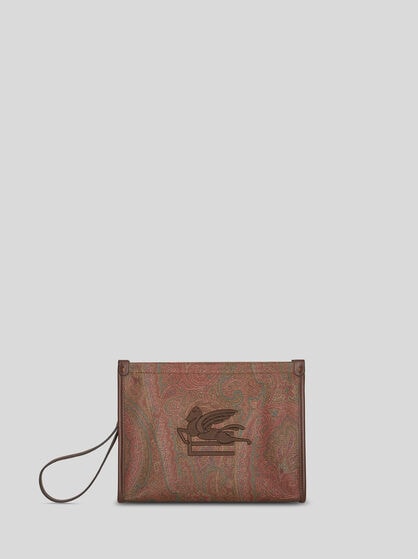 MEDIUM ARNICA POUCH WITH PEGASO DETAIL