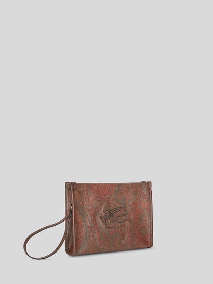 MEDIUM ARNICA POUCH WITH PEGASO DETAIL