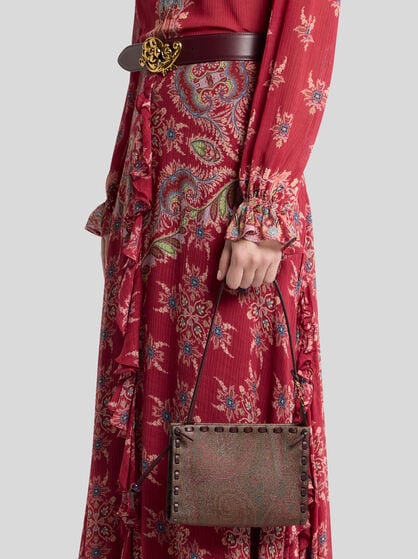 ARNICA 1984 PAISLEY POUCH WITH THREADING