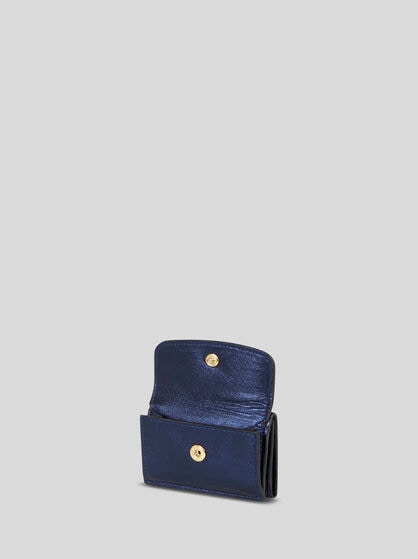 LAMINATED LEATHER COIN PURSE