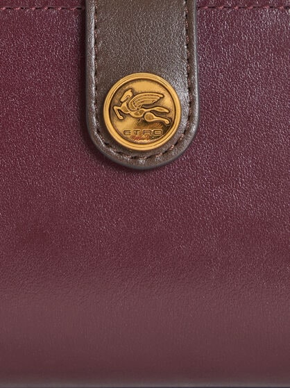 LEATHER WALLET WITH STRAP