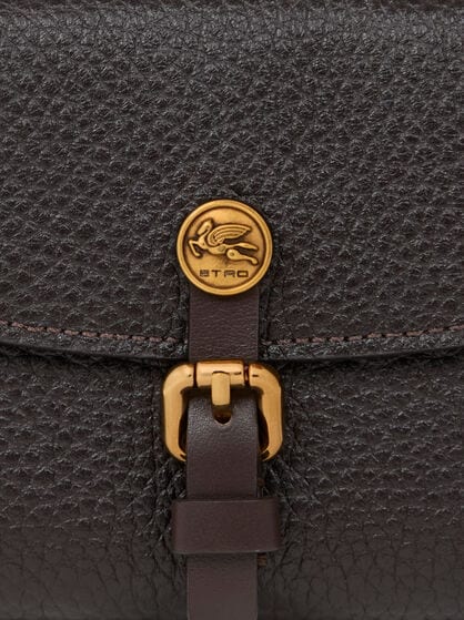 HAMMERED LEATHER PONY WALLET