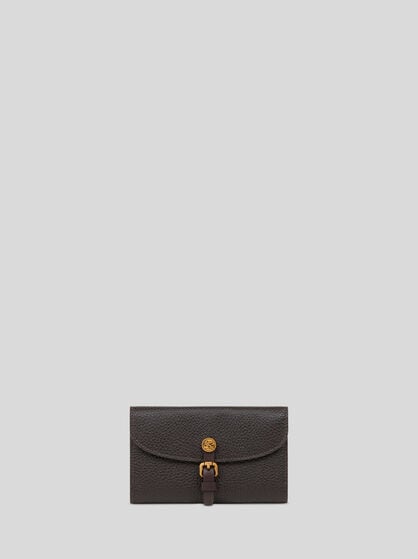 HAMMERED LEATHER PONY WALLET