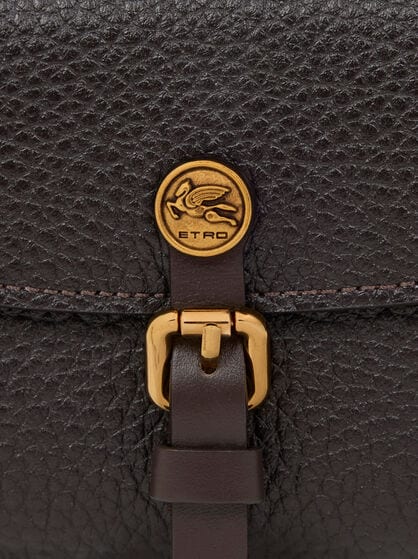 SMALL TUMBLED LEATHER PONY WALLET
