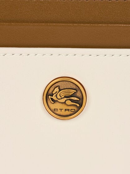 TWO-TONE LEATHER CARD HOLDER