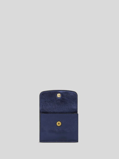 LAMINATED LEATHER CARD HOLDER