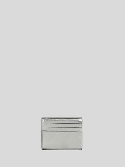 LAMINATED LEATHER CARD HOLDER