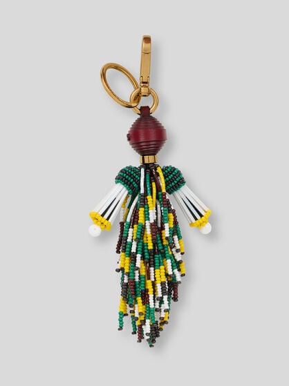 CHARM WITH MAN AND FRINGING