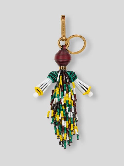 CHARM WITH MAN AND FRINGING