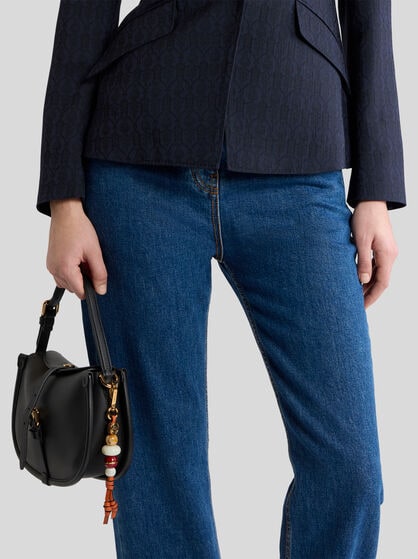 CHARM WITH MARBLES AND PEGASO COIN