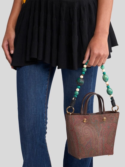 BAG HANDLE WITH MARBLES